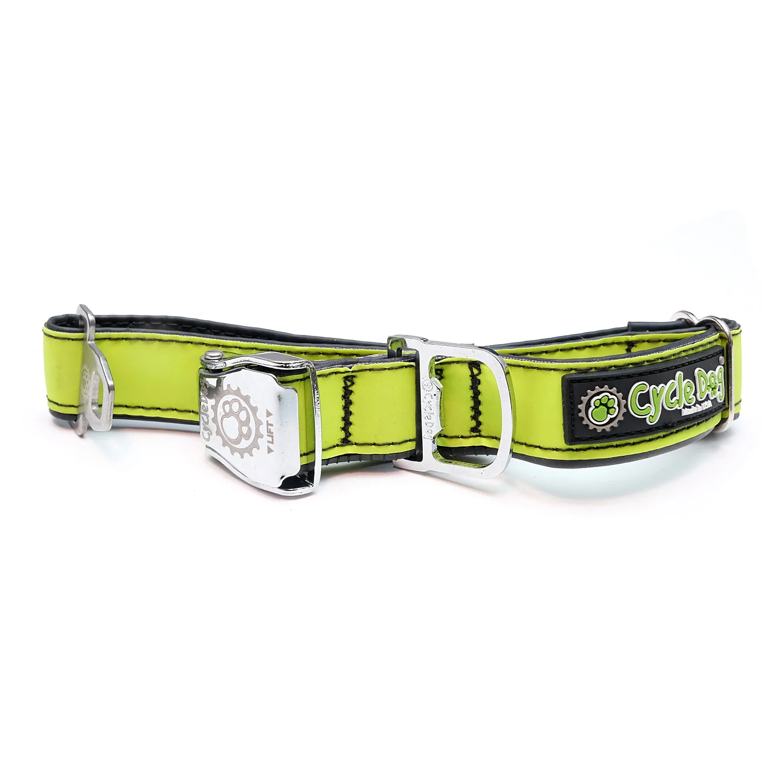 Waterproof no stink yellow reflective collar