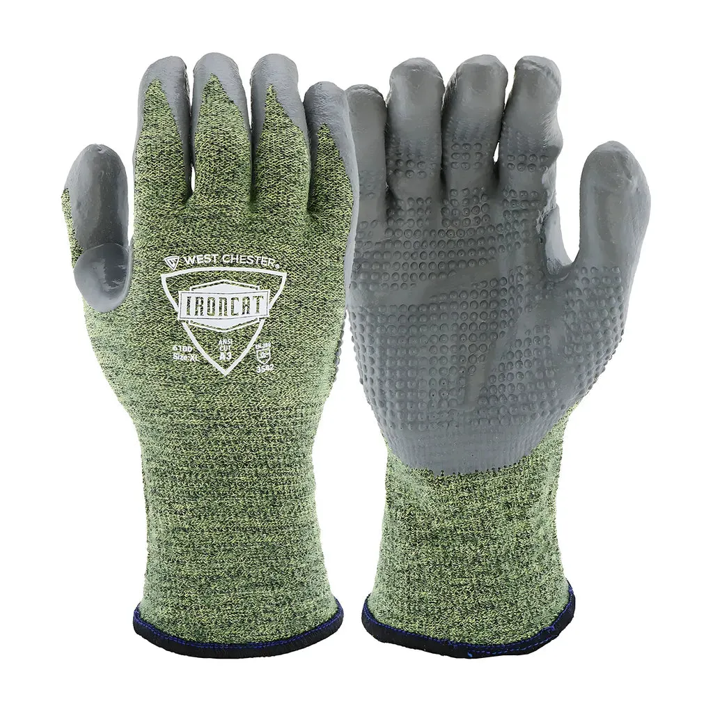 West Chester 6100/2XL Flame Resistant Seamless Knit TIG Welder's Glove with Silicone Coating