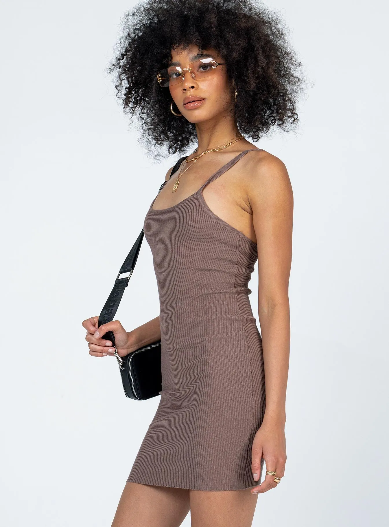 Wilson Mini Dress Brown