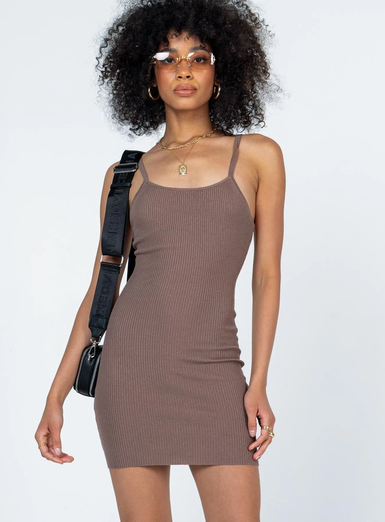 Wilson Mini Dress Brown