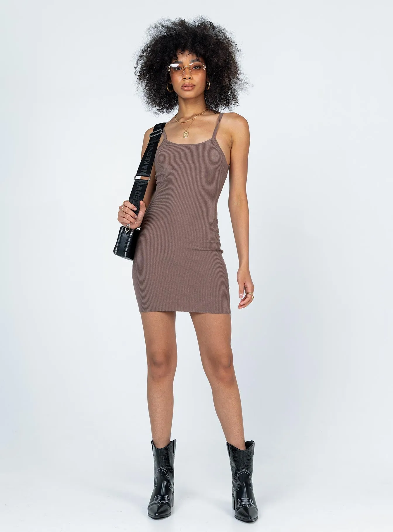 Wilson Mini Dress Brown