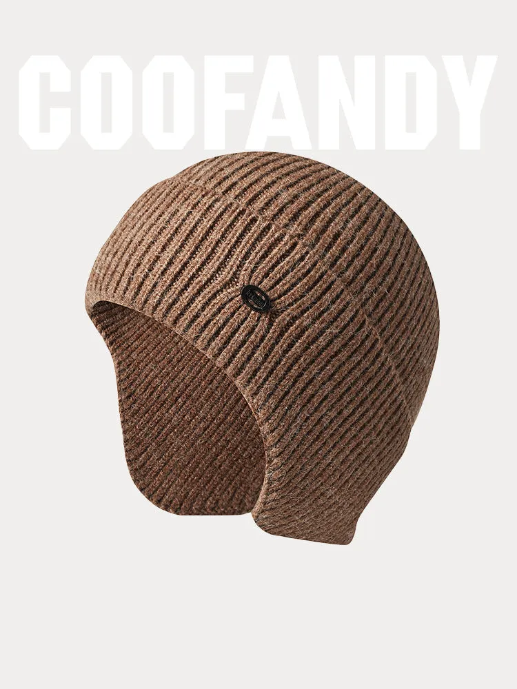 Windproof Ear Protection Knit Beanie