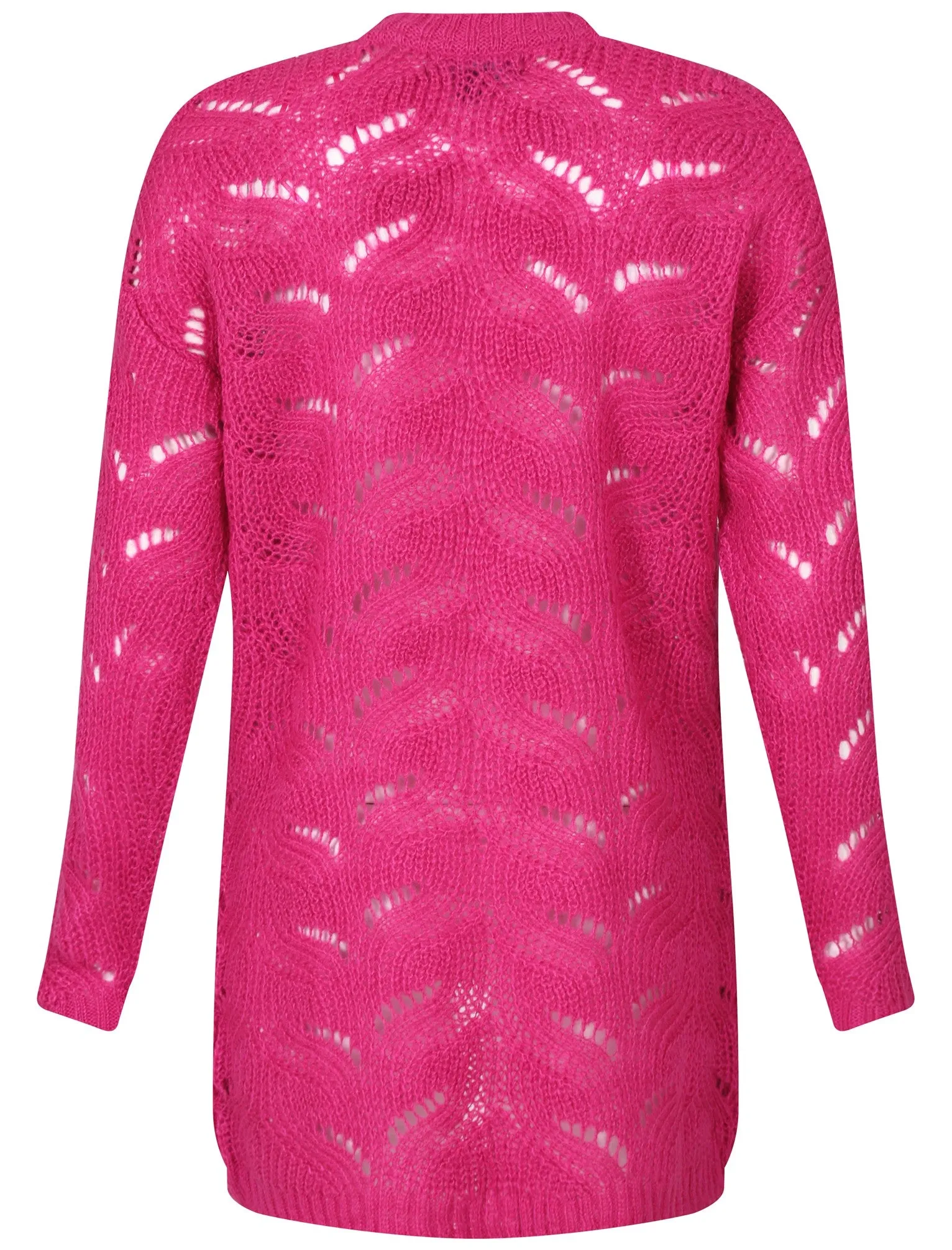 Womens Amara Reya Lilac Cardigan in pink