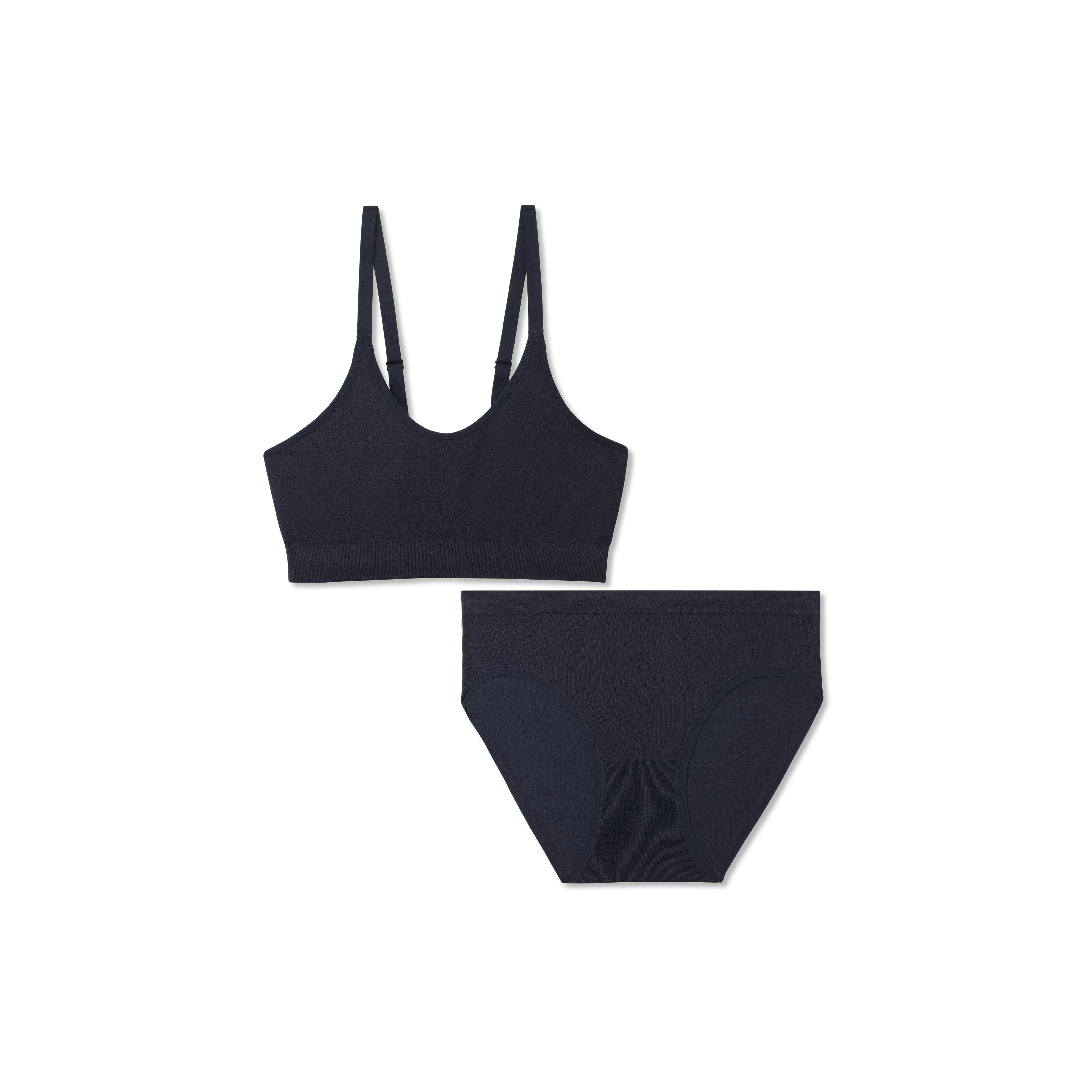 Women's Seamless Scoop Bralette   Brief