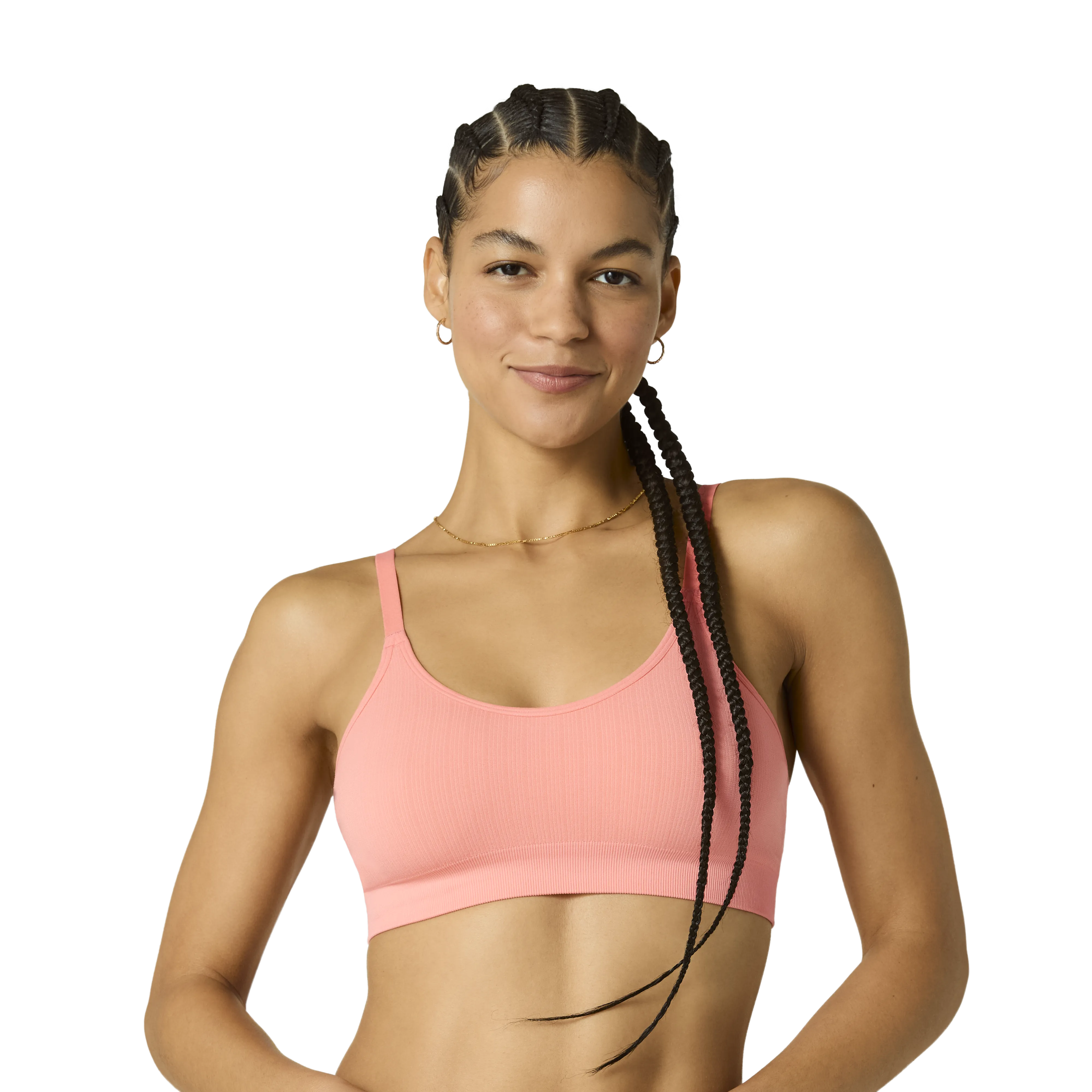 Women's Seamless Scoop Bralette   Brief