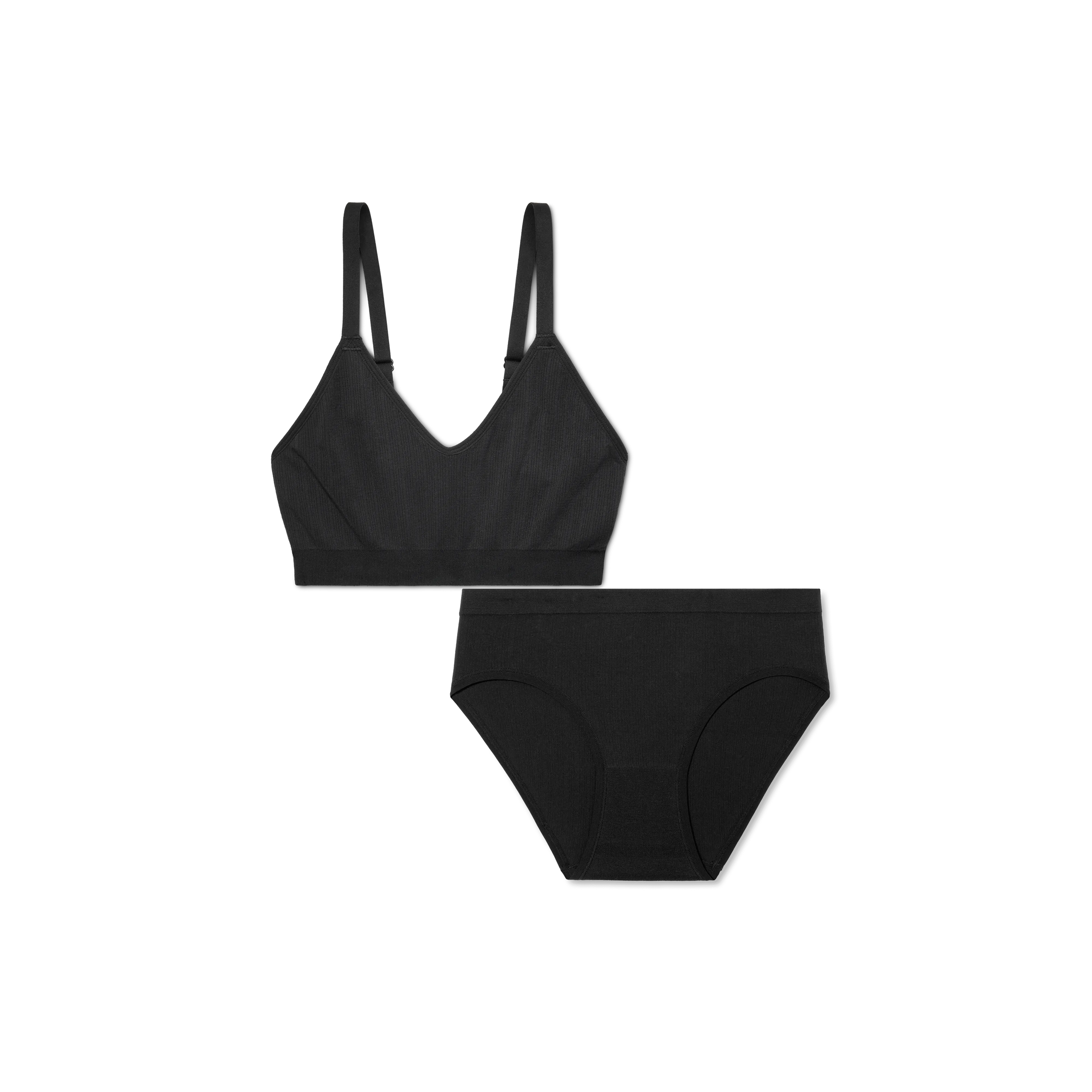 Women's Seamless Scoop Bralette   Brief