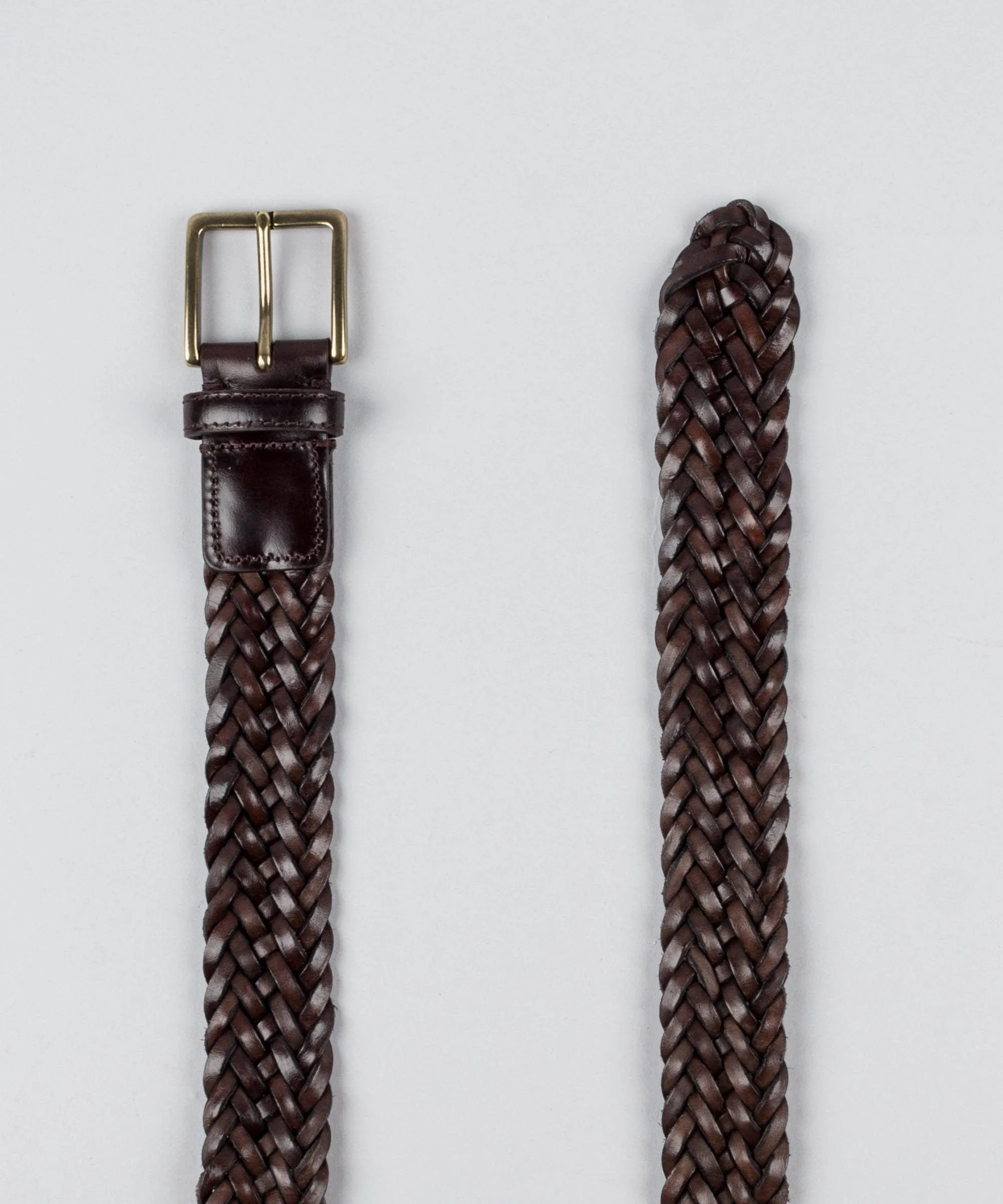 Woven Leather Belt