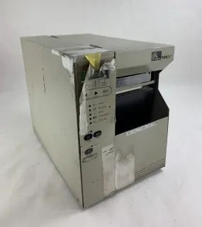 Zebra 105SL Label Printer Tested and For Parts and Repair